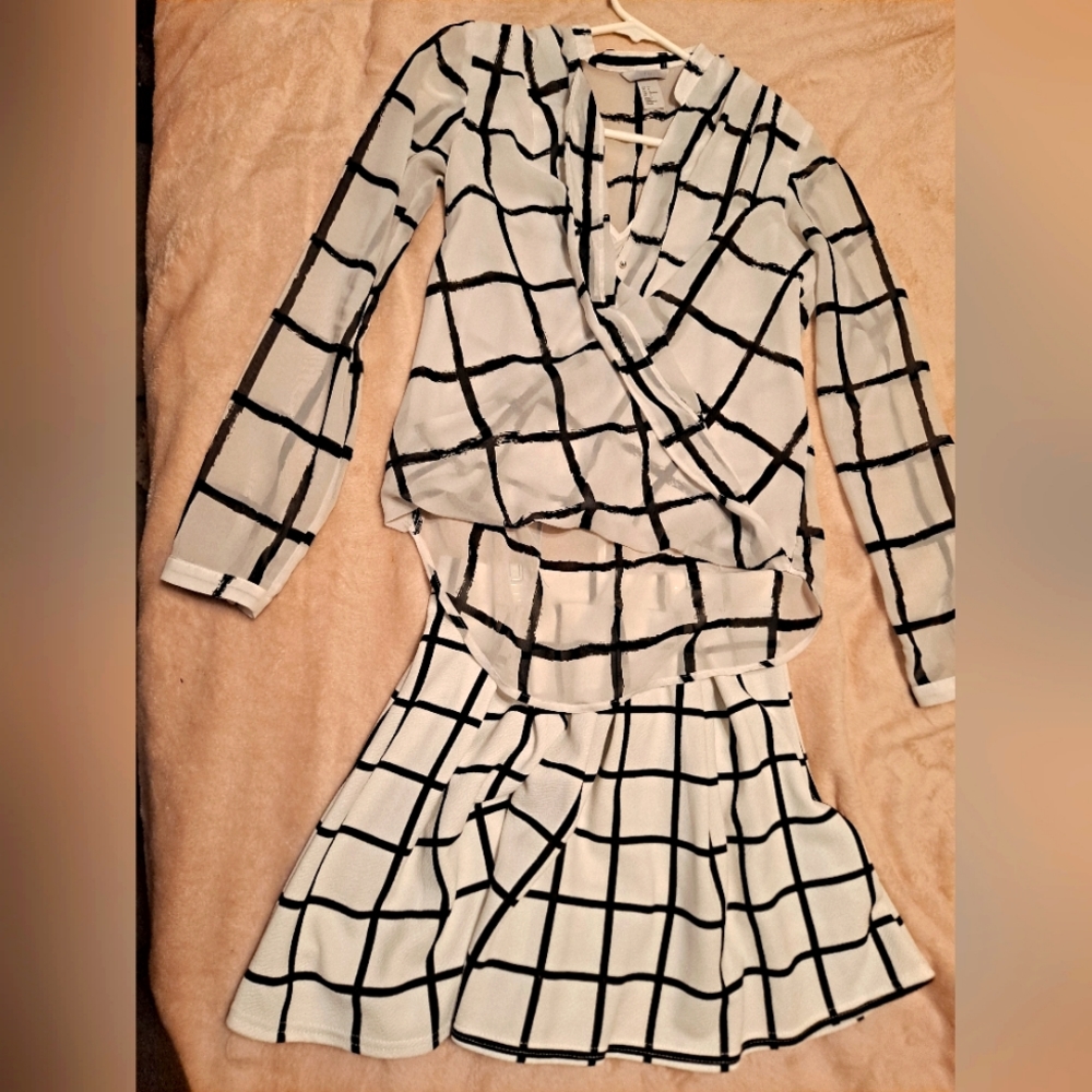 Junior Blouse & Skirt Set